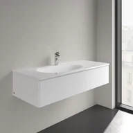 Umywalki - Villeroy & Boch Antao Umywalka meblowa 120x50 cm z powłoką CeramicPlus weiss alpin 4A77L2R1 - miniaturka - grafika 1