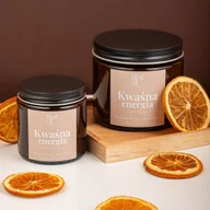 Świece - Świeca sojowa "Kwaśna Energia" - L (250 ml) - miniaturka - grafika 1