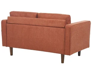 Sofa 2-osobowa złoty brąz NURMO - Sofy i kanapy - miniaturka - grafika 5