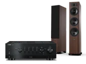 Zestawy stereo - Yamaha R-N800A (czarny) + Tesi 6 (mokka) - miniaturka - grafika 1