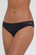 Majtki damskie - Calvin Klein Underwear Figi kolor czarny - miniaturka - grafika 1