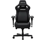 Fotele gamingowe - Anda Seat Kaiser 4 V2 XL Gamingowy do 150kg Tkanina Czarny - miniaturka - grafika 1