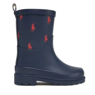 Kalosze Polo Ralph Lauren Misty Rain Boot RL03460410 Granatowy - Buty dla chłopców - miniaturka - grafika 1