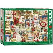 Puzzle - Puzzle 1000 Vintage Christmas Cards Tactic - miniaturka - grafika 1