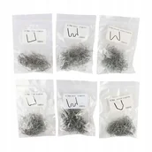 Lutownice - Zszywki do plastiku 6 rodzajów po 100szt. - miniaturka - grafika 1