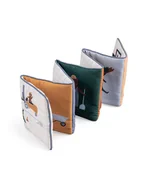 Zawieszki dla dzieci i niemowląt - Sebra Tekstylna książeczka "Busy Builders" - 0+ - miniaturka - grafika 1