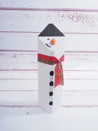 Ozdoby bożonarodzeniowe - Dekoracja świąteczna Wnuk bałwan - miniaturka - grafika 1