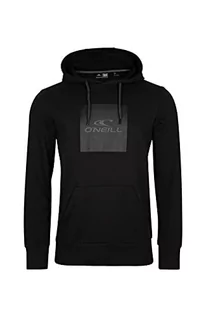 Bluzy męskie - Hoody O'Neill O'Neill Męska bluza z kapturem Cube z kapturem bluza rekreacyjna i sportowa koszulka czarny czarny (Black Out) l 1P1435 - grafika 1