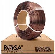 Filamenty i akcesoria do drukarek 3D - Filament ROSA3D PLA 1,75 ReFill 1kg Silk Bronze - miniaturka - grafika 1