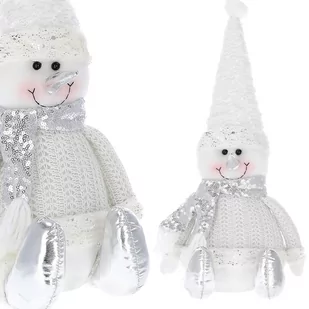 Bałwanek 43cm ozdoba świąteczna, krasnal świąteczny, gnom CA0330 - Ozdoby bożonarodzeniowe - miniaturka - grafika 1