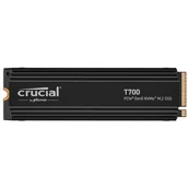 Dyski SSD - Crucial 2TB M.2 PCIe Gen5 NVMe T700 Heatsink - miniaturka - grafika 1