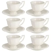 Filiżanki - Komplet 6 Filiżanek 220 Ml Venice White Villa Italia - miniaturka - grafika 1