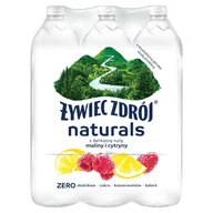 Woda - Żywiec Zdrój niegazowany maliny i cytryny 6x 1,2L - miniaturka - grafika 1