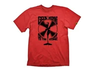 Gadżety dla graczy - GAYA ENTERTAINMENT T-Shirt Call of Duty: Warzone "Gas Incoming" Czerwony S |  - miniaturka - grafika 1