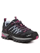 Buty trekkingowe damskie - CMP Trekkingi Rigel Low Wmn Trekking Shoes Wp 3Q13246 Czarny - miniaturka - grafika 1