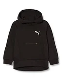 Bluzy dla dziewczynek - PUMA Evostripe Hoodie B Bluza Dzieci - miniaturka - grafika 1