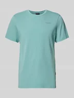 Koszulki męskie - T-shirt o kroju slim fit z wyhaftowanym logo - miniaturka - grafika 1