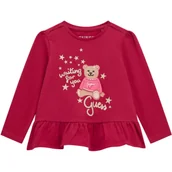 Bluzy dla dziewczynek - Guess Bluzka | Regular Fit - miniaturka - grafika 1