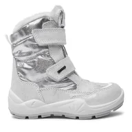 Buty dla dziewczynek - Śniegowce Primigi 6882500 M GORE-TEX Srebrny - miniaturka - grafika 1