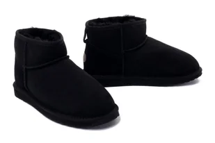 EMU AUSTRALIA W10937 STINGER MICRO black, botki damskie - Emu Australia - Botki damskie - miniaturka - grafika 1