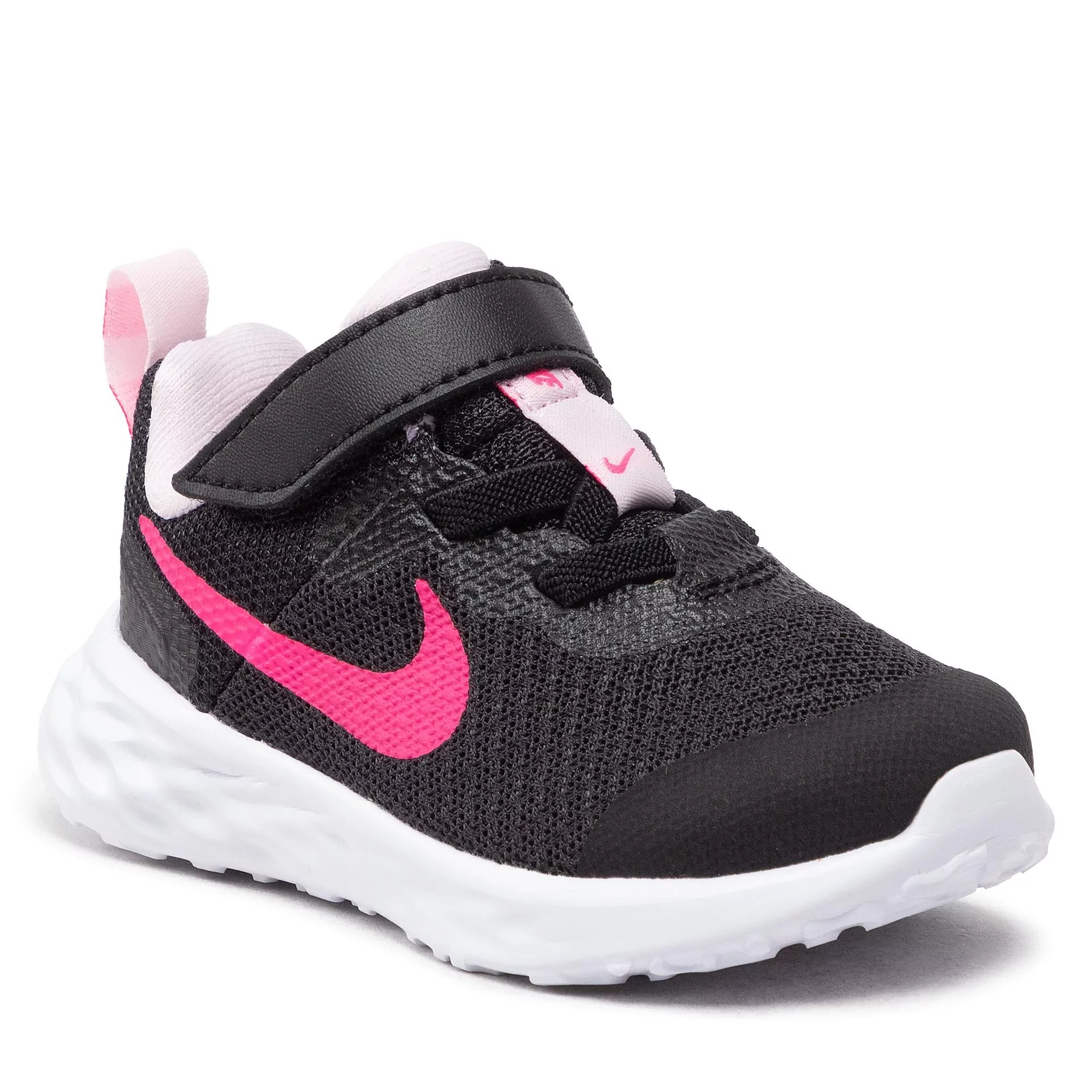 Buty NIKE - Revolution 6 Nn (TDV) DD1094-007 Black/Hyper Pink/Pink Foam