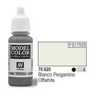 Kolejki i akcesoria - Vallejo Farba Nr4 White Matt 17ml 441682 - miniaturka - grafika 1