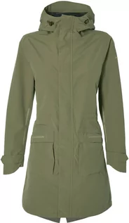 Bluzy na rower - Basil Basil Mosse Parka przeciwdeszczowa Kobiety, olive green S 2020 Kurtki softshell 2010200091 - grafika 1