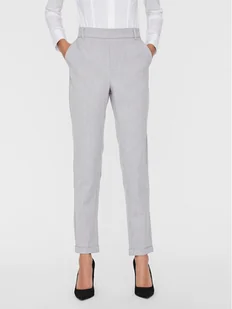 Vero Moda Chinosy Maya 10225280 Szary Regular Fit - Spodnie damskie - miniaturka - grafika 1