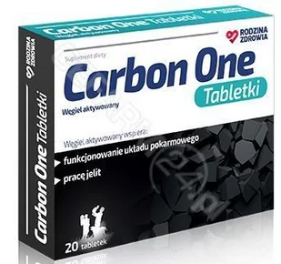 Rz carbon one tabletki x 20 tbl - Suplementy diety - miniaturka - grafika 1