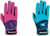 Rękawiczki jeździeckie - ROECKL Rękawiczki KANSAS 3305-252 dziecięce - miniaturka - grafika 1