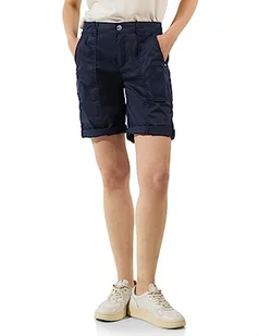 Street One Bermudy damskie sportowe, niebieski (deep blue), 36W - Spodenki damskie - miniaturka - grafika 1