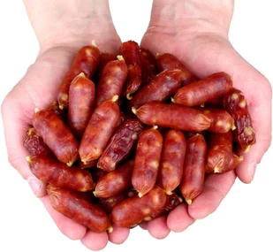 Pausesnack przysmak dla psa, serdelki z kaczk�, 5cm 500 g - Przysmaki dla psów - miniaturka - grafika 1