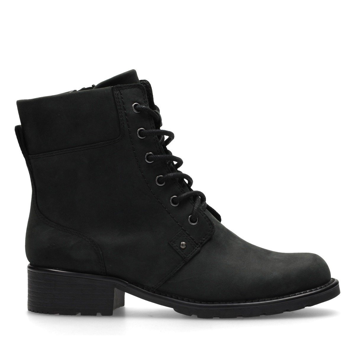 Clarks, Botki damskie, Orinoco Spice, czarny, rozmiar 36