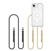 Etui i futerały do telefonów - Etui TECH-PROTECT FlexAir Chain MagSafe do Apple iPhone 16E Przezroczysty - miniaturka - grafika 1