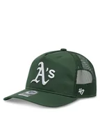 Czapki męskie - 47 Brand Czapka z daszkiem MLB Oakland Athletics Mesh '47 HITCH B-MSHTC18GWP Zielony - miniaturka - grafika 1