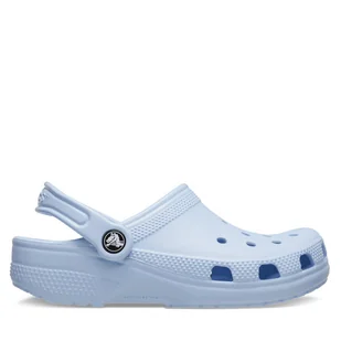 Klapki Crocs Classic Clog T 206990 Błękitny - Buty dla dziewczynek - miniaturka - grafika 1