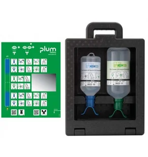 Zamykana Stacja Plum Ibox 2 Z Płukankami Ph Neutral Duo 500 Ml + Eyewash Duo 1000 Ml, Data Ważności 12.2025R. - Akcesoria BHP Zamykana Stacja Plum Ibox 2 Z Płukankami Ph Neutral Duo 500 Ml + Eyewash Duo 1000 Ml, Data Ważności 12.2025R. - Akcesoria BHP - miniaturka - grafika 1