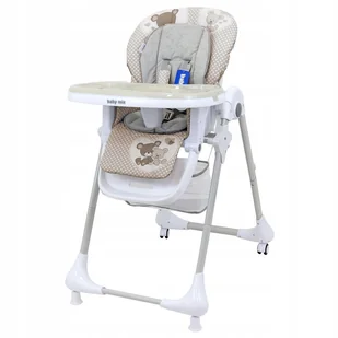 BABY MIX UR-YQ-B003S Krzeseko do karmienia Infant latte 45841 - Krzesełka do karmienia - miniaturka - grafika 1