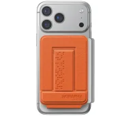 Etui i futerały do telefonów - Skinarma Axis magnetyczny składany tripod Pomarańczowy - miniaturka - grafika 1