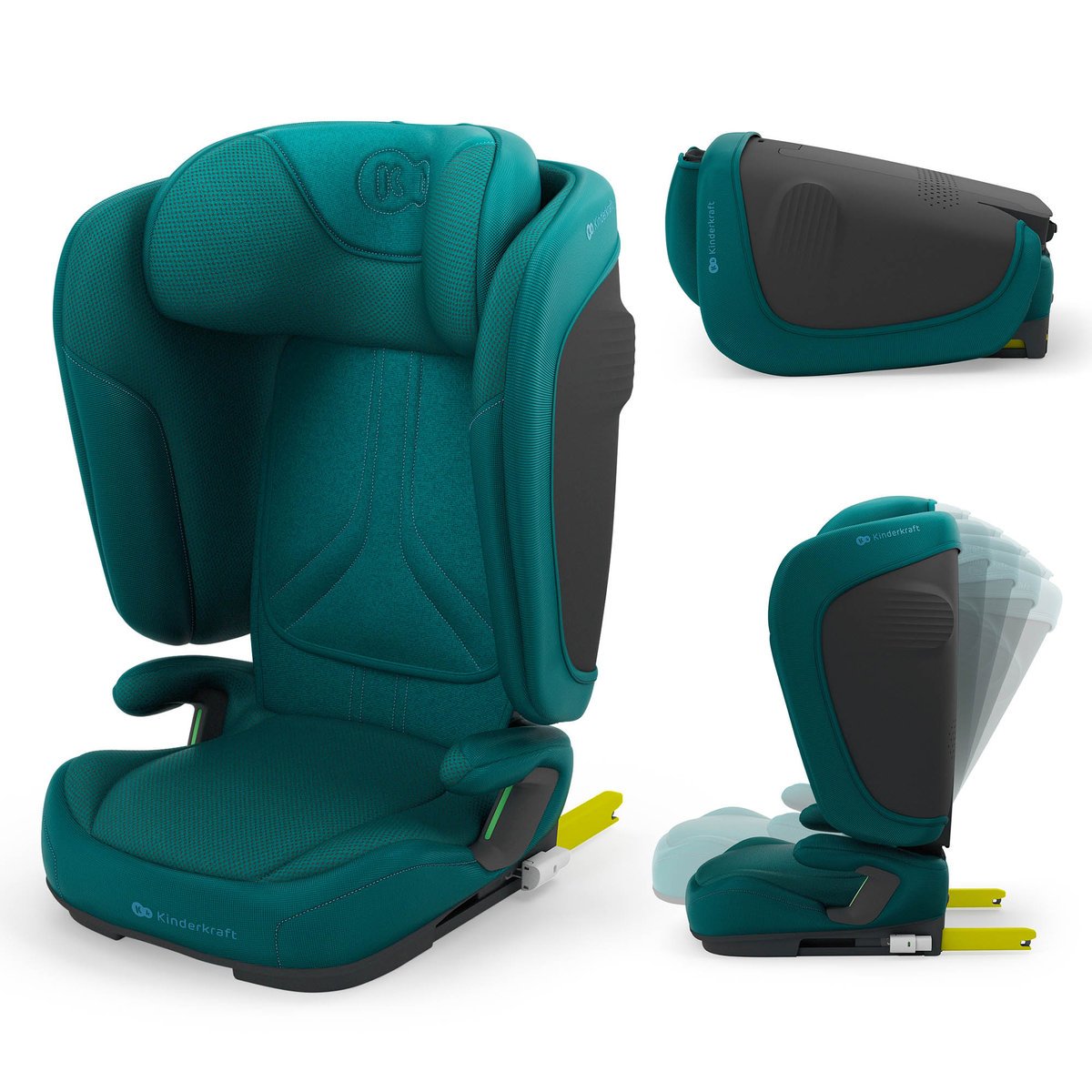 Kinderkraft fotelik samochodowy UNITY 2 I-Size GREEN
