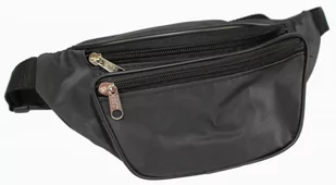 Saszetka Na Pas Biodrówka Nerka MAGRE (PL) Materiał Wodoodporny CZARNY Połysk - Torby męskie Saszetka Na Pas Biodrówka Nerka MAGRE (PL) Materiał Wodoodporny CZARNY Połysk - Torby męskie - miniaturka - grafika 3