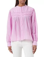 Bluzy damskie - BOSS Damska bluza C_Bonjour Blouse, Open Pink696, 34 - miniaturka - grafika 1