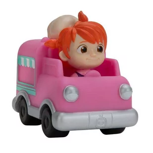 Jazwares CoComelon. Mini samochodzik, różowy - Samochody i pojazdy dla dzieci - miniaturka - grafika 1