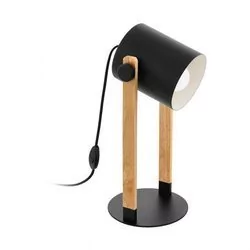 Eglo 43047 - Lampa stołowa HORNWOOD 1xE27/28W/230V - Lampy stojące - miniaturka - grafika 1