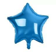 Balony i akcesoria - GoDAN Balon foliowy 19" na urodziny, Gwiazda niebieska BFOL/6800-5 - miniaturka - grafika 1