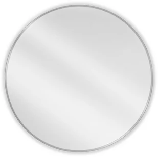 Mexen Loft lustro łazienkowe okragłe 100 cm, rama inox - 9850-100-100-000-10 - Lustra - miniaturka - grafika 1