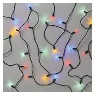 Oświetlenie świąteczne - Lampki choinkowe LED Classic Chain, tradycyjne, 120 LED 17,85m, multikolor, zielony, IP44 - miniaturka - grafika 1