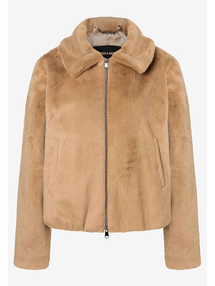 More & More Kurtka przejściowa w kolorze jasnobrązowym