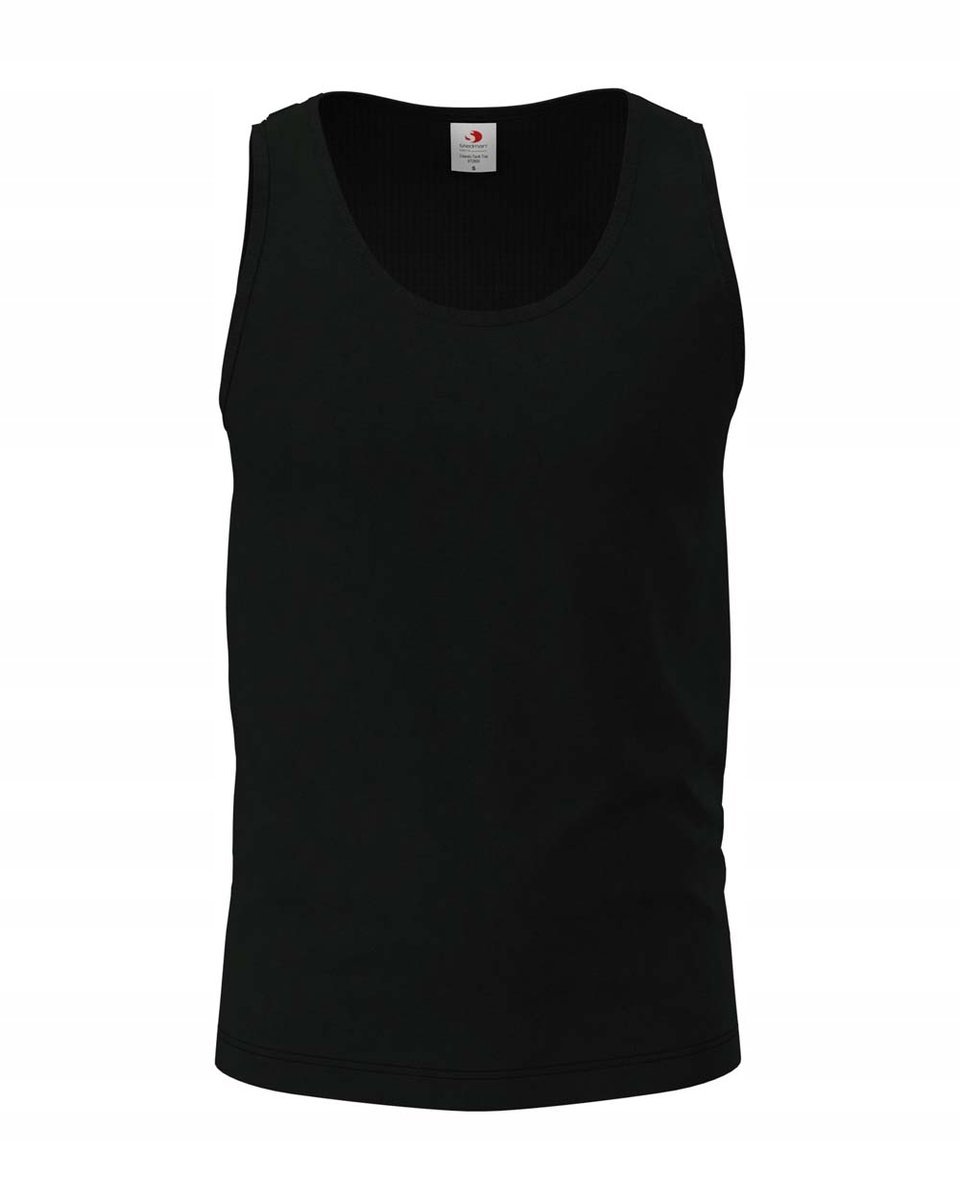 Koszulka męska bez rękawów Tank Top Stedman Men ST2800 Black Opal XL