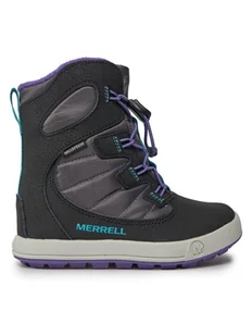 Merrell Śniegowce Snow Bank 4.0 Wtrpf Mk167148 Czarny - Buty dla chłopców - miniaturka - grafika 1